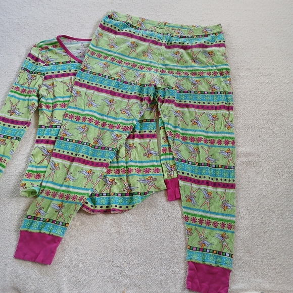 tinkerbell ♡ pajama set disney y2k vintage fairy - Picture 7 of 9